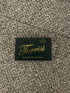 Torrisi Matchbook